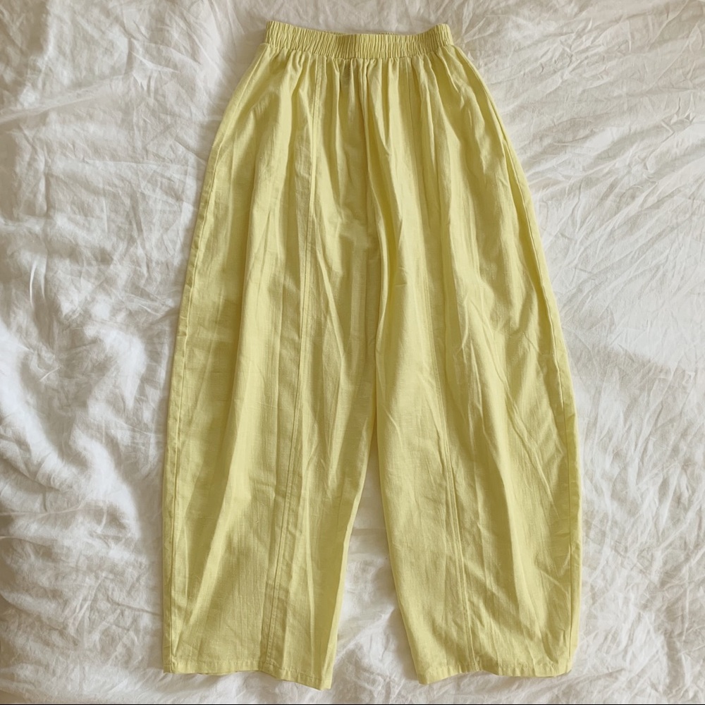 Ilana Kohn Abe Pants Yellow Gold Sunshine Mellow
